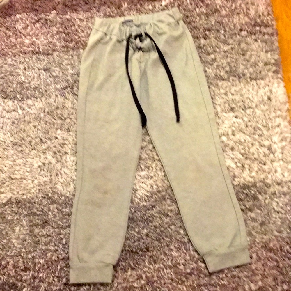 Chill gray sweats